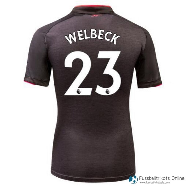 Arsenal Trikot Ausweich Welbeck 2017-18 Fussballtrikots Günstig